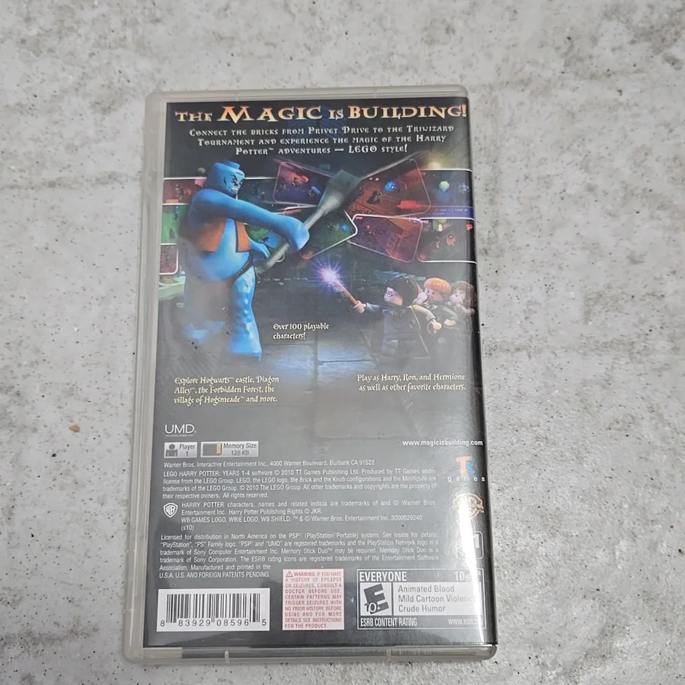 LEGO Harry Potter: Years 1-4 (Sony PSP, 2010)